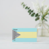 バハマフラグ 名刺 (スタンド正面)