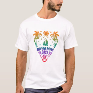 バハマブリス:島のパラディへの熱帯脱出 Tシャツ