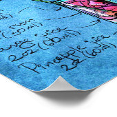 バハママカクテルポスター ポスター (角)