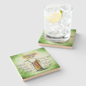 バハママドリンクレシピ ストーンコースター (横)