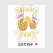 バハママバケーションナッサウバハマステッカークルーズ シール (シート)