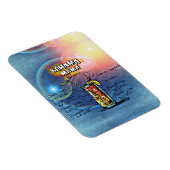 バハマママカクテルドリンクレシピマグネット マグネット (右側)