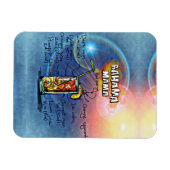 バハマママカクテルドリンクレシピマグネット マグネット (横)