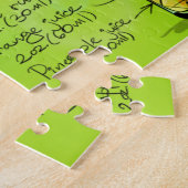 バハマママカクテルレシピ ジグソーパズル (側面)