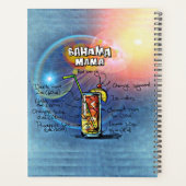 バハマママカクテル(12ドリンクレシピセット#8) プランナー手帳 (裏面)