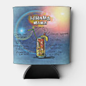 バハマママカクテル(12ドリンクレシピセット#8) 缶クーラー (正面)
