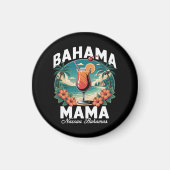 バハマママナッソー マグネット (正面)