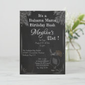 バハママヴィンテージチョーク21stバースデーバッシュ 招待状 (スタンド正面)