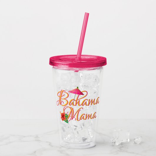 バハママ アクリルタンブラー (アイス裏面)