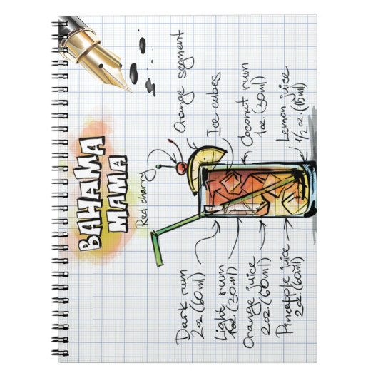 バハママ ノートブック (正面)