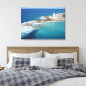 バハマライトハウス キャンバスプリント (インサイチュ (寝室))