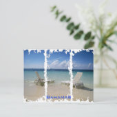 バハマ動揺してハガキ ポストカード (スタンド正面)