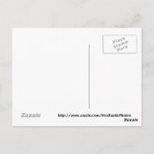 バハマ動揺してハガキ ポストカード (裏面)