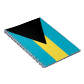 バハマ国旗とノートブック ノートブック (右側)