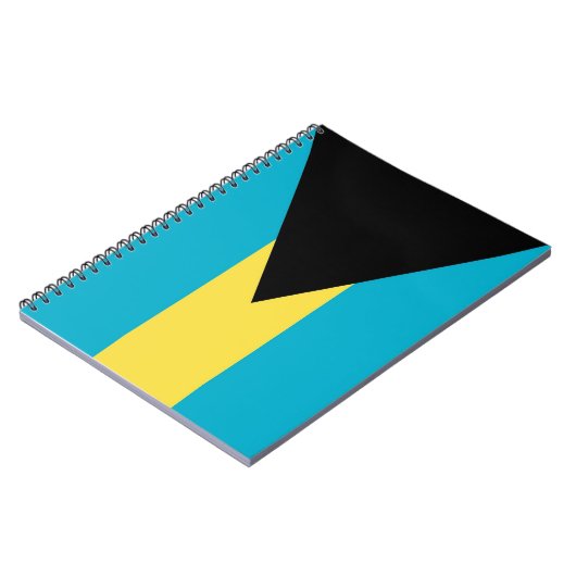 バハマ国旗とノートブック ノートブック (左側)