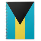 バハマ国旗とノートブック ノートブック (正面)