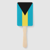 バハマ国旗とハンドファンのセット ハンドファン (裏面)