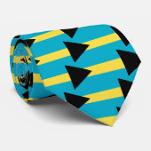 バハマ国旗と提携 ネクタイ (ロール)