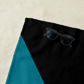 バハマ国旗のビーチタオル ビーチタオル (インサイチュ)