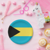 バハマ国旗のプレート、パーティー、スポーツ、バハマ ペーパープレート (パーティー)