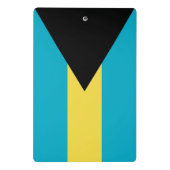 バハマ国旗のミニクリップボード ミニクリップボード (裏面)