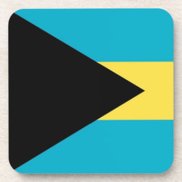 バハマ国旗を持つ懸命プラスチックのコースター コースター