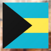 バハマ国旗 ウィンドウサイン (シート2)