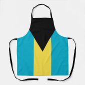 バハマ国旗 エプロン (正面)