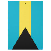 バハマ国旗 クリップボード (裏面)