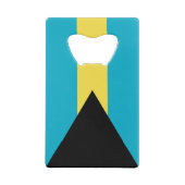 バハマ国旗 クレジットカード栓抜き (裏面)