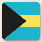 バハマ国旗 コースター (正面)