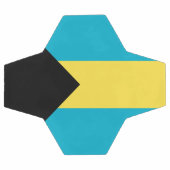 バハマ国旗 サッカーボール (フラット)