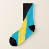 バハマ国旗 ソックス (左外側)