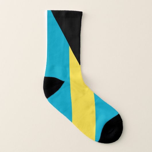 バハマ国旗 ソックス (右外側)