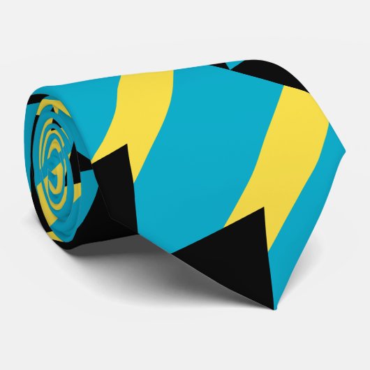 バハマ国旗 ネクタイ (ロール)