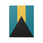 バハマ国旗 ノートパッド (回転)