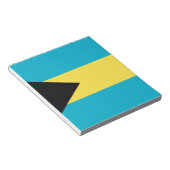 バハマ国旗 ノートパッド (アングル)