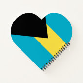 バハマ国旗 ノートブック (裏面)