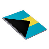 バハマ国旗 ノートブック (右側)