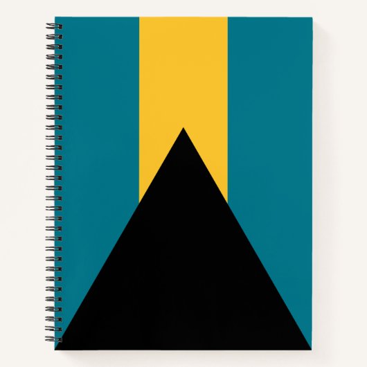 バハマ国旗 ノートブック (正面)