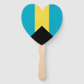 バハマ国旗 ハンドファン (裏面)