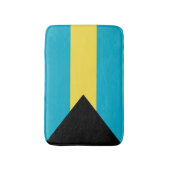 バハマ国旗 バスマット (正面縦)