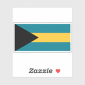 バハマ国旗（バハマ連邦） シール (シート)