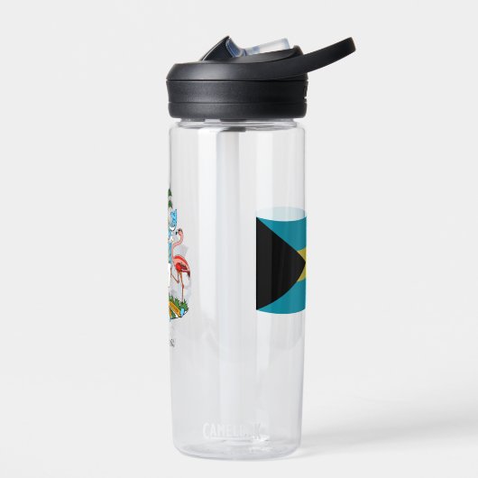 バハマ国旗、バハマ ウォーターボトル (左面)