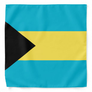 バハマ国旗 バンダナ