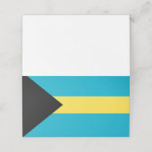 バハマ国旗 プレイスカード (外部開封)