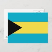 バハマ国旗 ポストカード (正面/裏面)