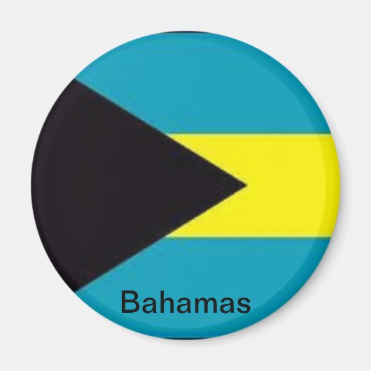 バハマ国旗 マグネット (正面)