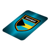 バハマ国旗 マグネット (左側)