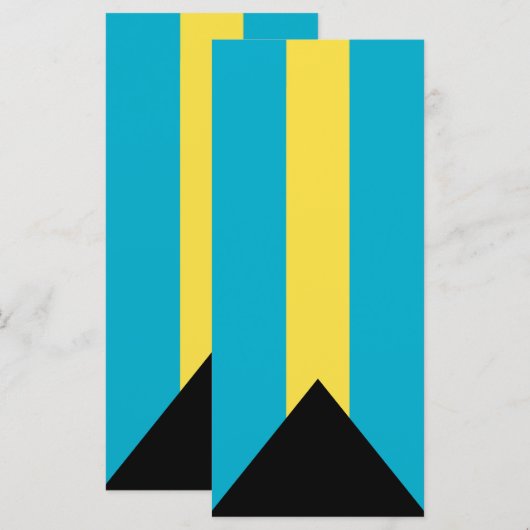 バハマ国旗 メニュー (正面/裏面)